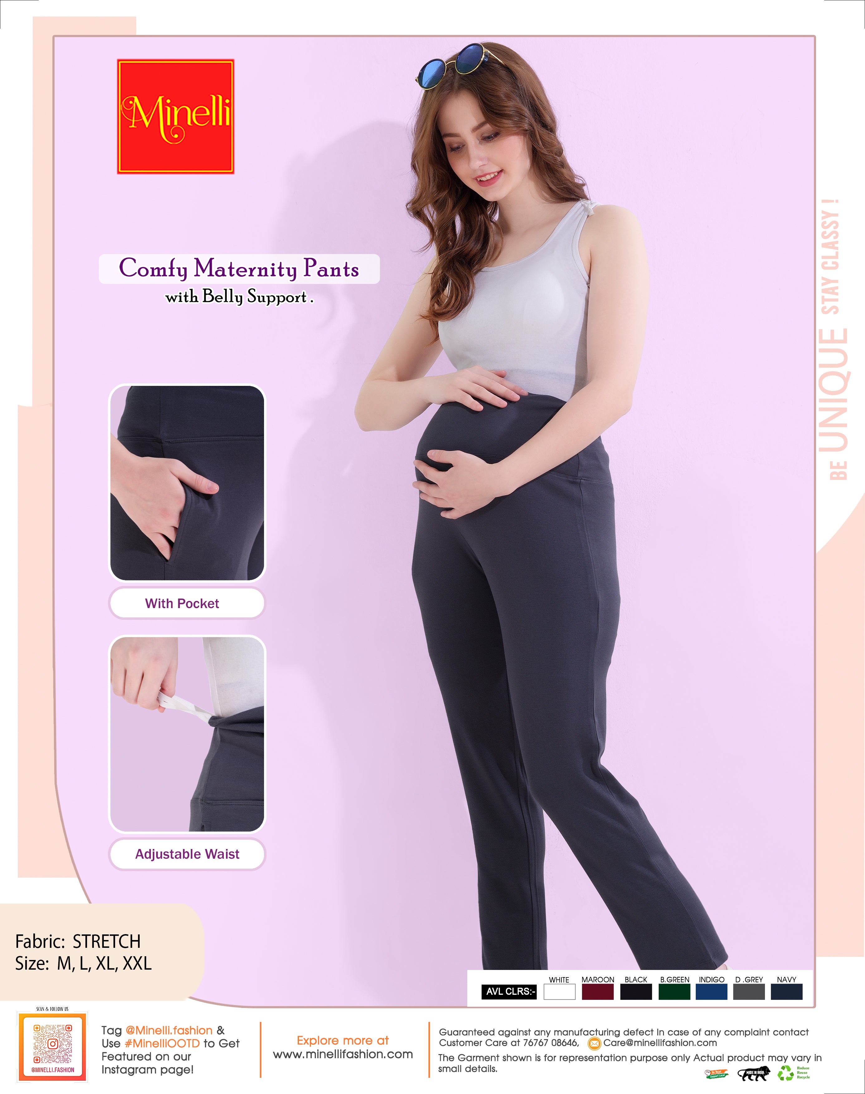 Boob Maternity & Post Pregnancy Once On Never Off Easy Pants | Canada –  Luna Maternity & Nursing